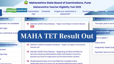 MAHA TET Result 2025 Released at mahatet.in, Link to Download Here