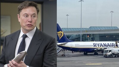 Elon Musk jokes about buying Ryanair. (Image: @engineers_feed/@pdosullivan/X)