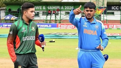 India and Bangladesh captains skip handshake amid tensions. (Photo: X)