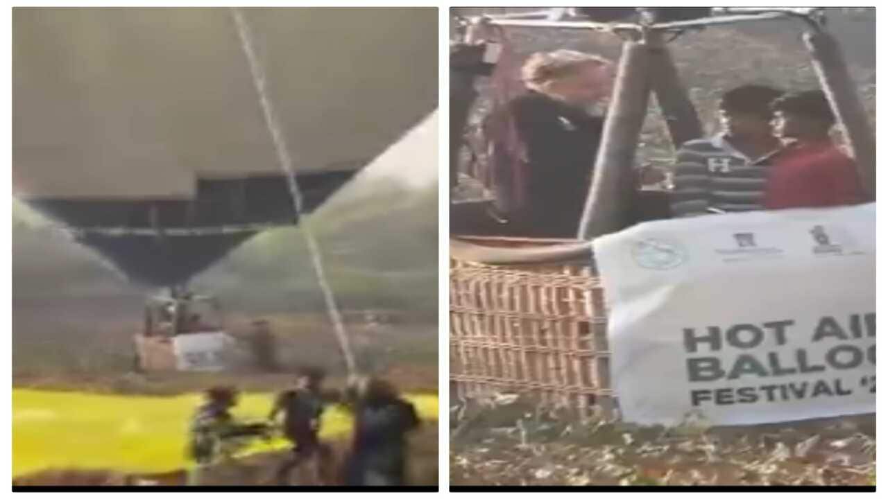 Hyderabad hot air balloon video goes viral after internet claims emergency landing, operator clarifies