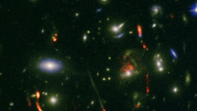 Distant Protocluster (Image: ALMA Observatory)
