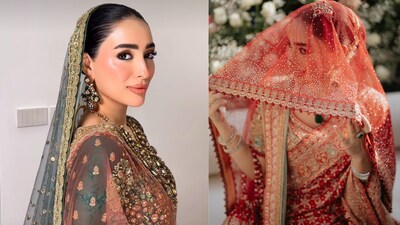 Shanzay Ali Rohail wears Indian designer