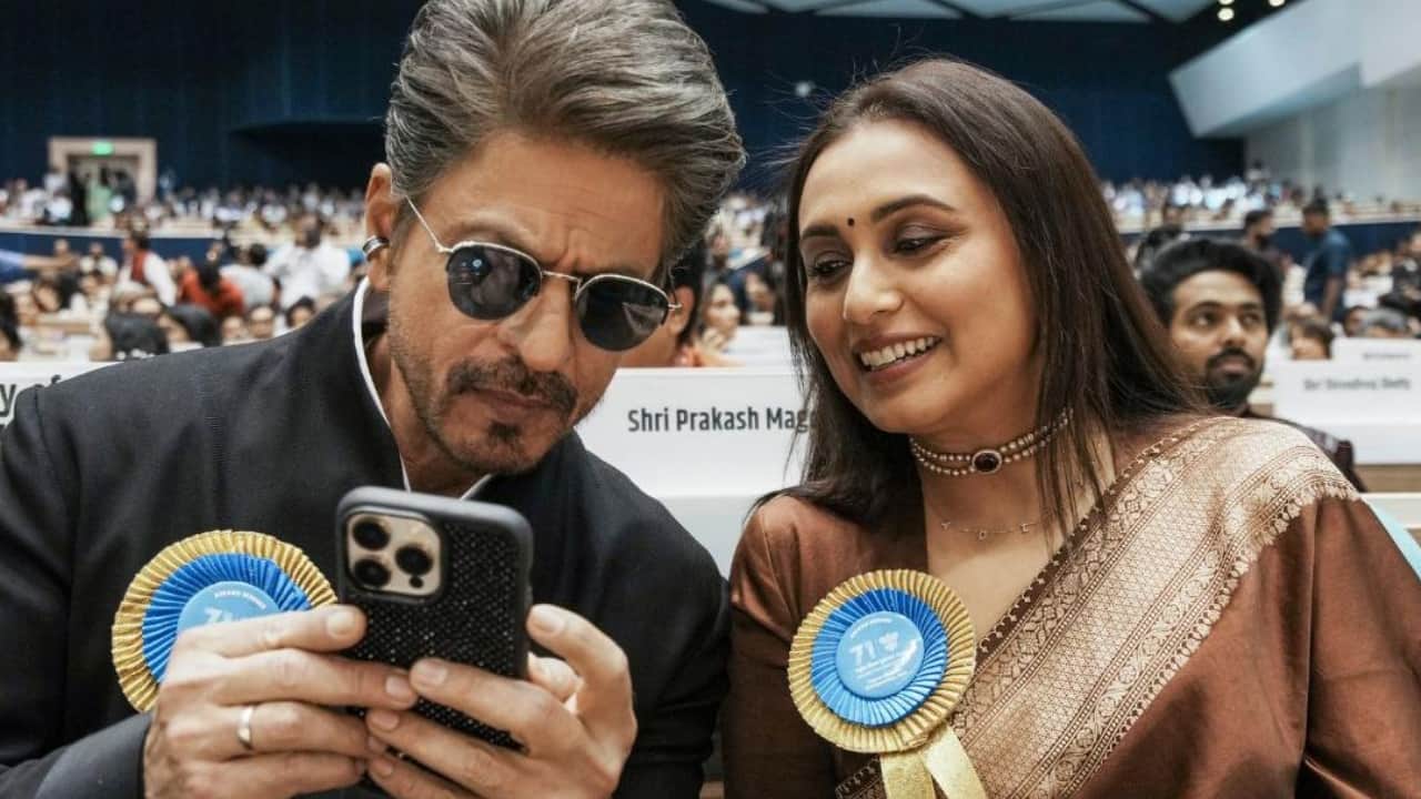 Rani Mukerji reflects on National Award win alongside Shah Rukh Khan, calls it ‘Particularly meaningful’