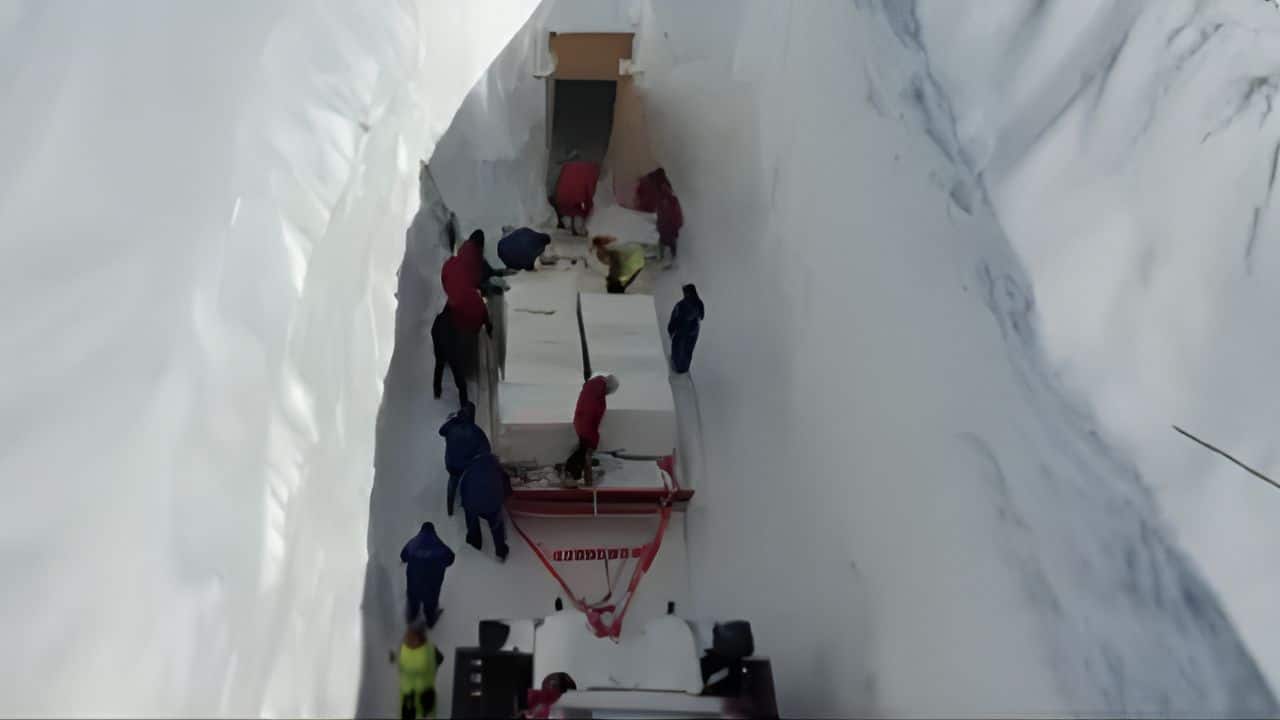 European scientists opened the world's first Ice-core vault in Antarctica