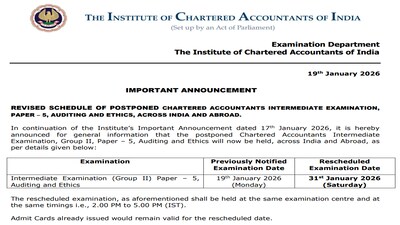 ICAI CA Exam
