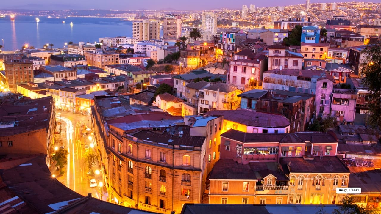 6. Valparaíso, Chile – Score: 62.7 Valparaíso’s colourful hillside homes and artistic spirit make it one of South America’s most genuine destinations. The city’s funicular railways, street art, and bustling port areas create a vibe that’s organic and unpolished, giving travellers a feel for local life that feels spontaneous and authentic rather than staged.