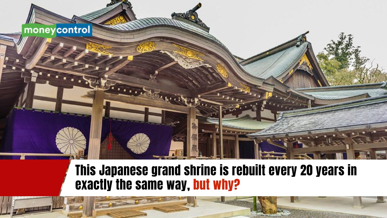 This Japanese grand shrine is rebuilt every 20 years in exactly the same  way, but why?