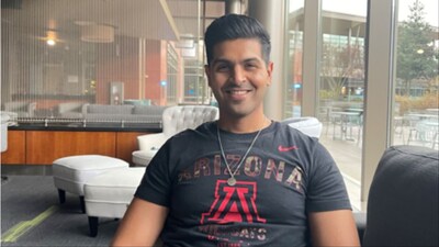 Rishab Jolly, a senior product manager at Microsoft in Washington, said referrals played a decisive role in getting interviews at large tech firms that receive thousands of applications each month. (Image credit: Rishab Jolly/LinkedIn)
