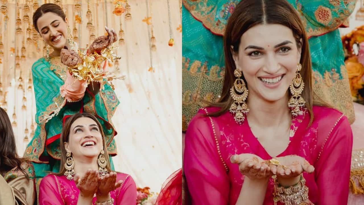 Kriti Sanon to get married soon? sister Nupur Sanon’s Kaleera falls on her at Chooda Ceremony