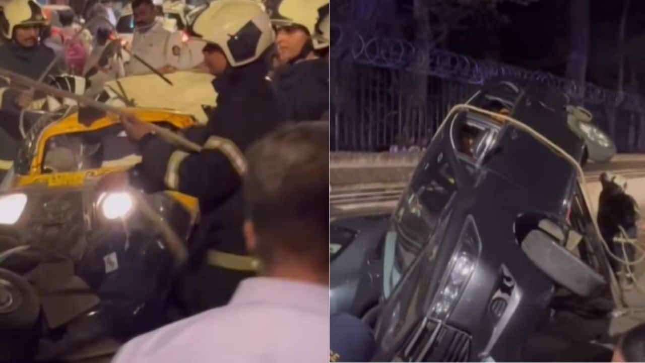 Akshay Kumar’s convoy escort vehicle meets with accident in Mumbai, two injured