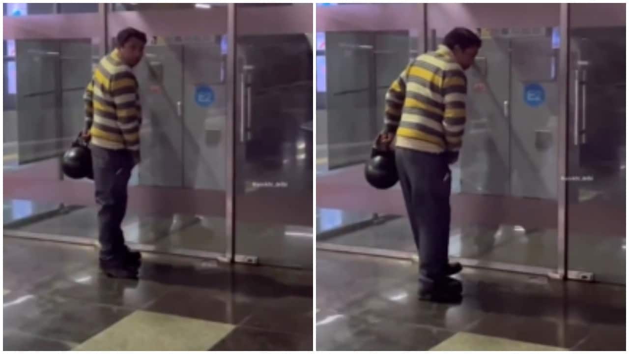 Man flees after being filmed urinating on Delhi Metro platform. DMRC issues appeal