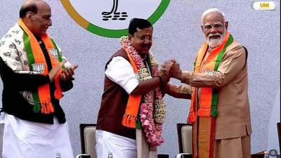 Nitin Nabin has been elected as BJP's national president. 