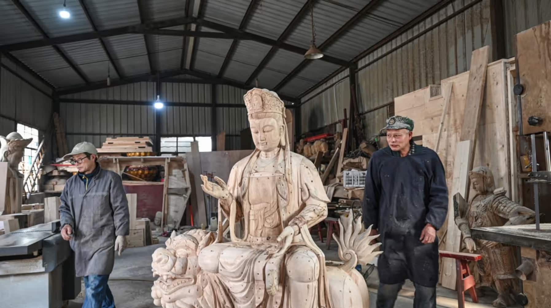China’s Buddha carvers are quietly running out of time