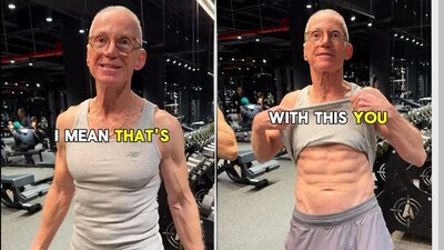 This 73-year-old man shared that diet plays an important role in losing weight. (Picture Credit: Instagram/@bodybymark)