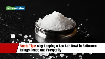 Vastu Tips: why keeping a Sea Salt Bowl in Bathroom brings Peace and Prosperity