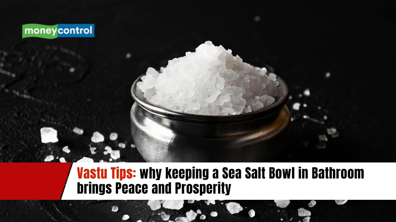 Vastu Tips: why keeping a Sea Salt Bowl in Bathroom brings Peace and Prosperity