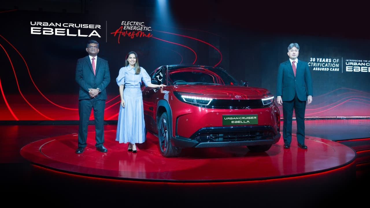 Toyota Urban Cruiser Ebella electric SUV marks Japanese carmaker's entry into Indian EV space