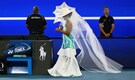 Naomi Osaka makes grand entrance with fashion statement at Australian Open