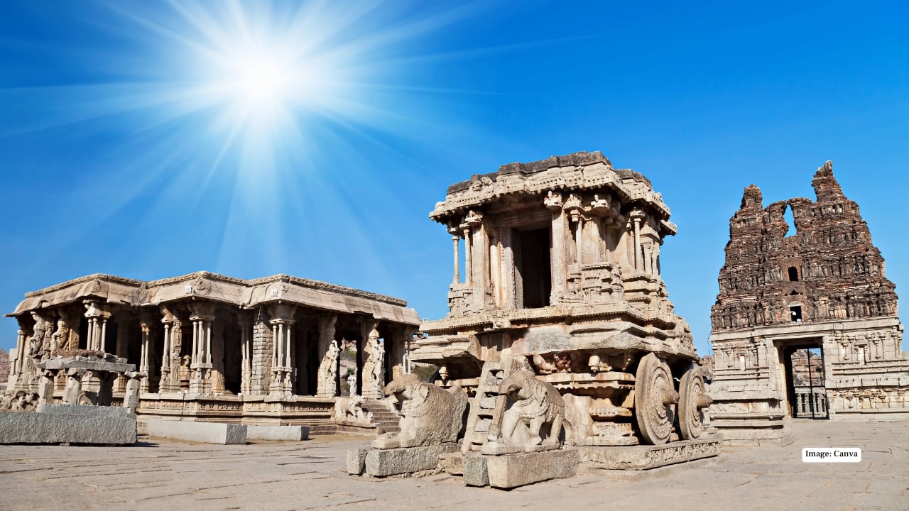 8. Hampi, Karnataka Hampi is ideal for travellers who love history, landscapes and slow exploration. Budget trains and buses connect it to major cities, while guesthouses and hostels keep accommodation costs low. Spend your days exploring ancient ruins, cycling through boulder-strewn landscapes, visiting temples and watching sunsets over the Tungabhadra River. It’s a unique, low-cost trip that feels far removed from everyday life.