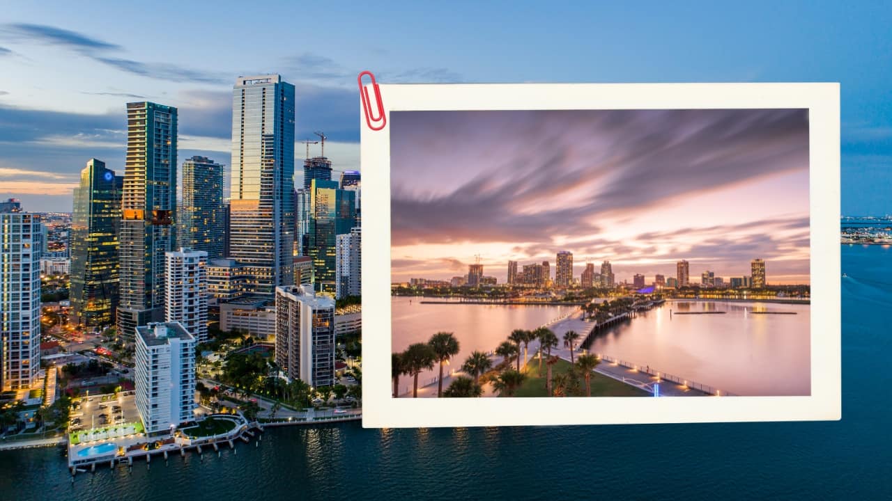 St. Petersburg and Clearwate Instead of Miami, Florida