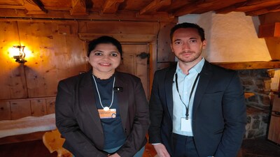 Carles Reina, Lead - Go-To-Market, ElevenLabs in conversation with Chandra R Srikanth, Executive Editor, Moneycontrol at WEF 2026 in Davos.