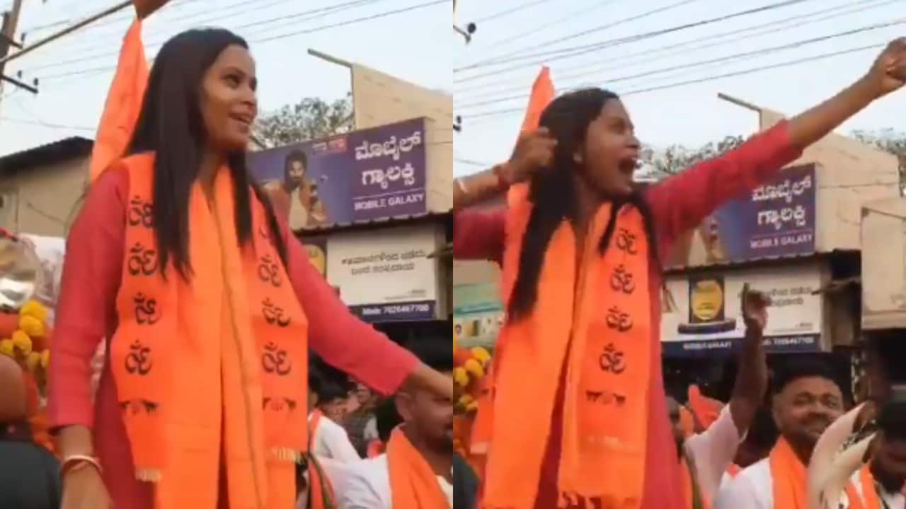 Hindutva leader Harshita Thakur, six others booked over provocative gesture against Ansari dargah in Belagavi