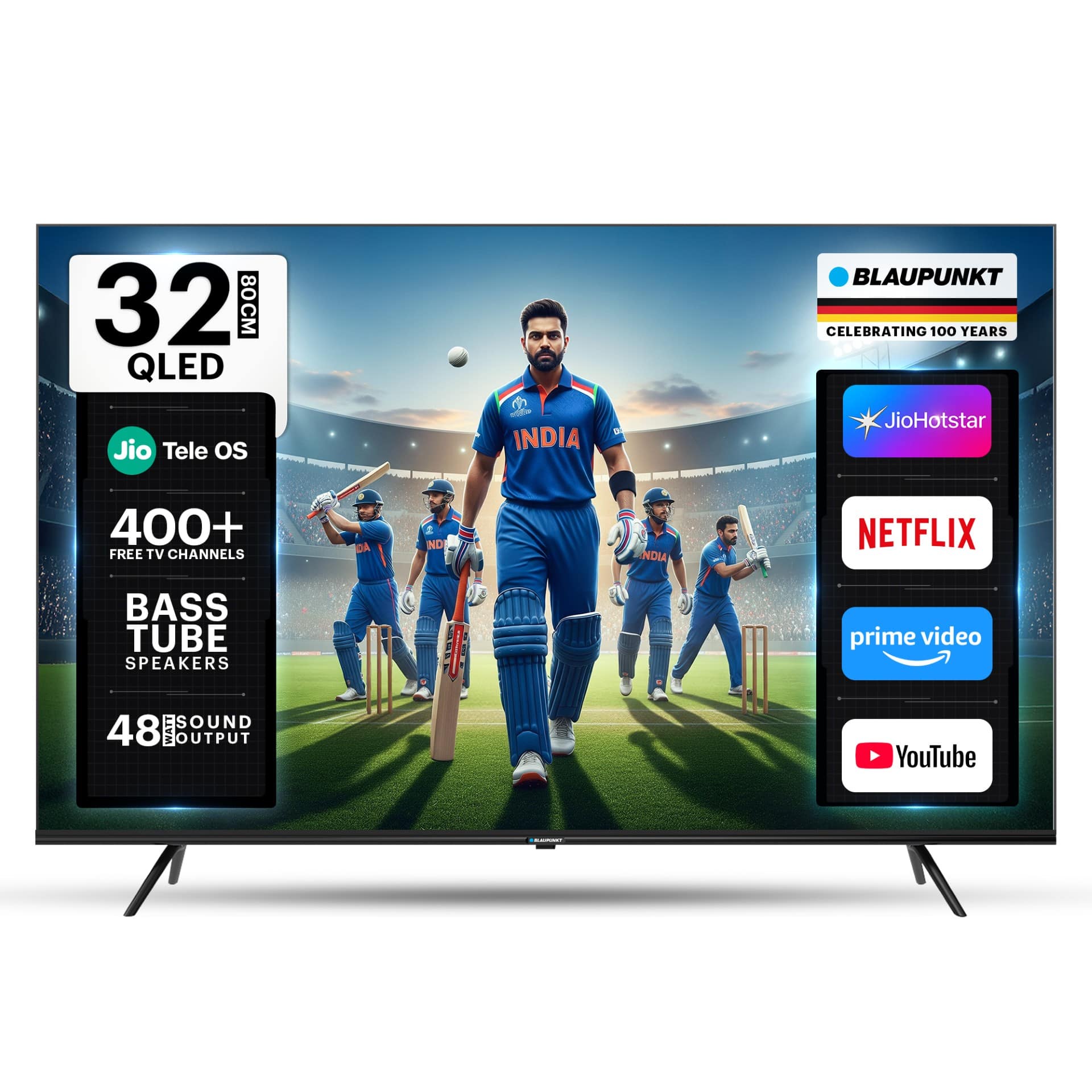 Blaupunkt launches 32-inch JioTele OS smart TV in India at Rs 9,699