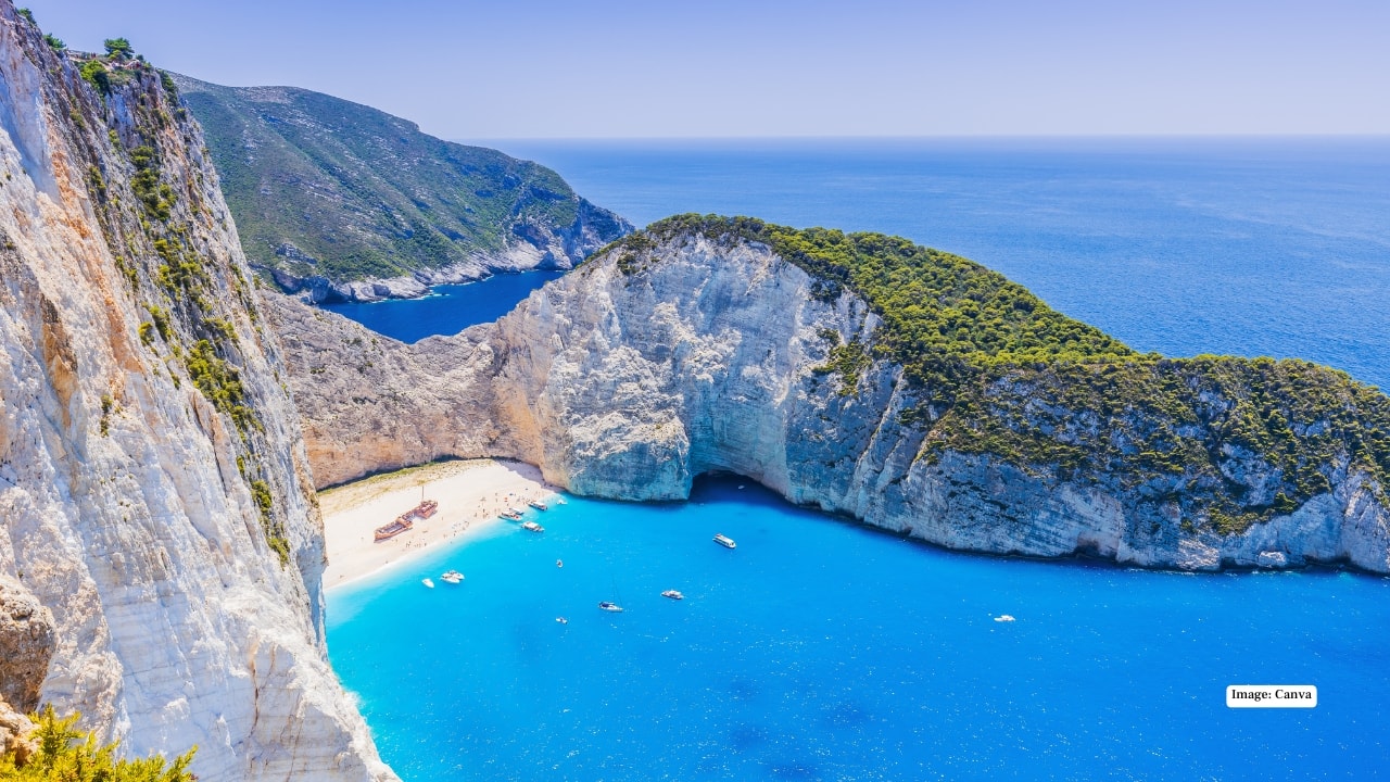 4. Zakynthos, Greece – Beaches Beyond the Crowds If you love the idea of Greek islands but hate the crowds, Zakynthos is your escape. Home to pristine beaches, hidden coves, and the famous Navagio Shipwreck, it’s ideal for relaxed island-hopping and exploring nature. Rent a boat to discover secluded beaches only locals know, hike along cliffside trails for breathtaking views, or simply lounge on the sand with crystal-clear waters sparkling around you.