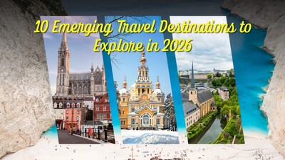 Explore the top 10 emerging destinations for 2026 – from hidden European cities to tropical island escapes.