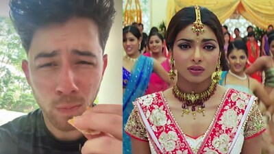Nick Jonas dances to Teri Dulhan Sajaoongi