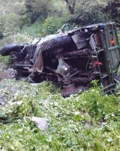 10 Army personnel killed, 10 injured as vehicle plunges into 200-feet gorge in J&K’s Doda district