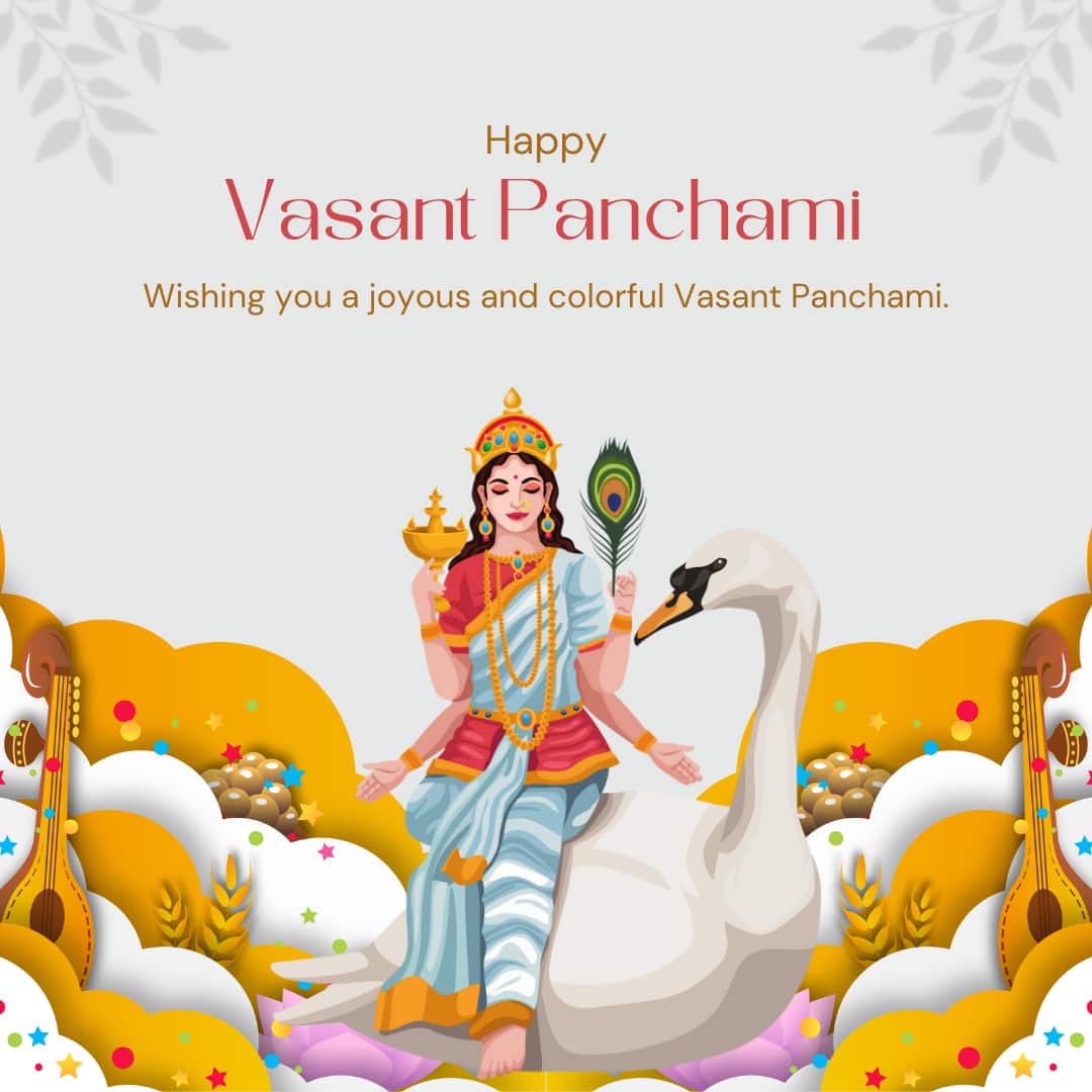 Happy Vasant Panchami 2026 (canva)