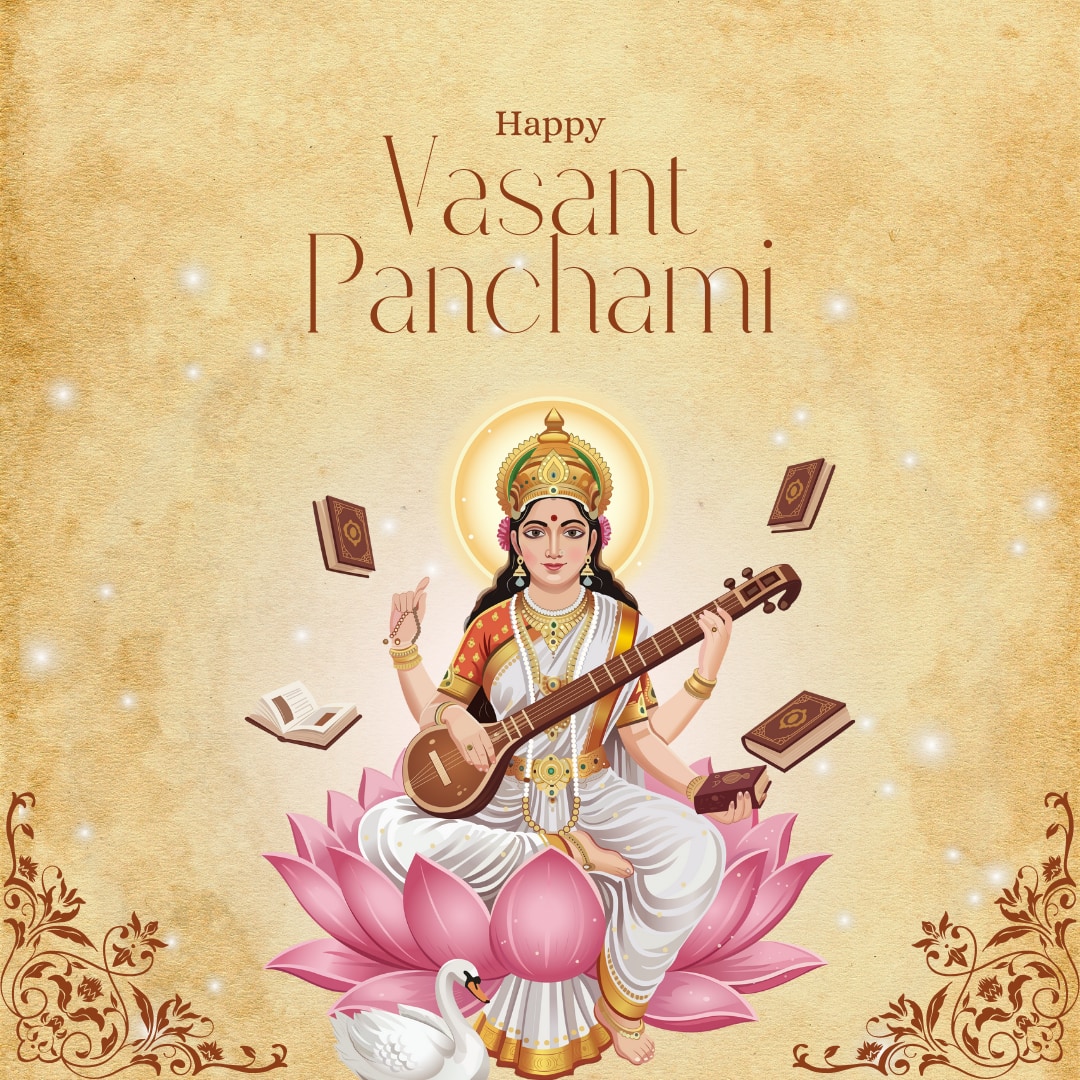 Happy Vasant Panchami 2026 (canva)
