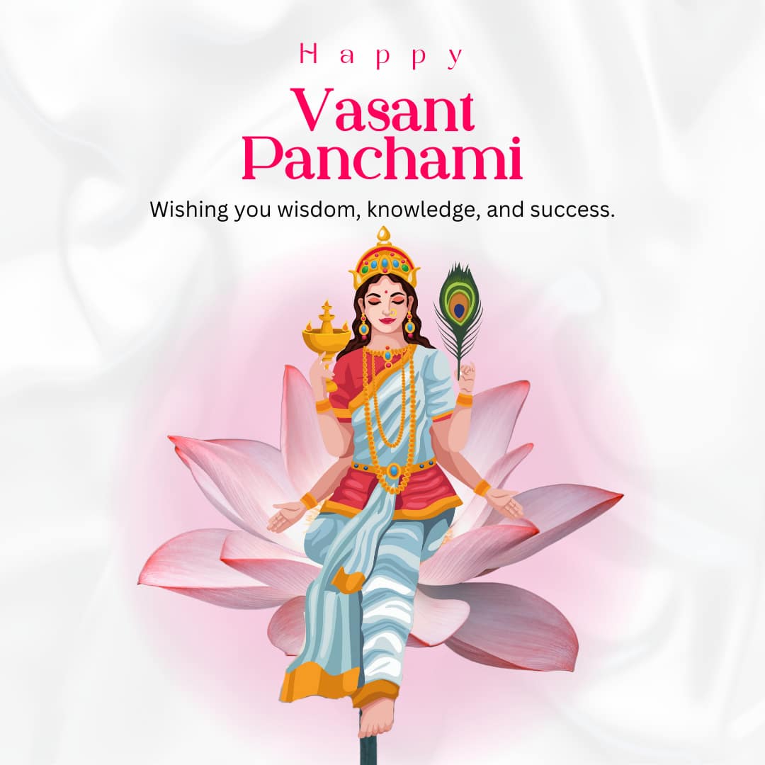 Happy Vasant Panchami 2026 (canva)
