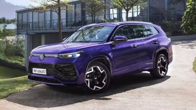The Volkswagen Tayron R-Line will rival the Toyota Fortuner Legender and the upcoming MG Majestor, among others.