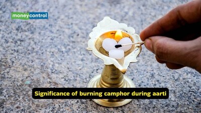 Why is camphor used in aarti, what burning it really means