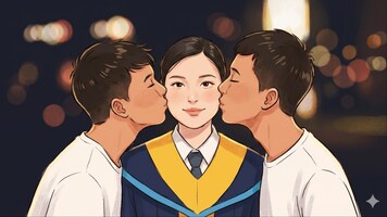 Woman dates twin brothers, has both families' support: We share the same bed