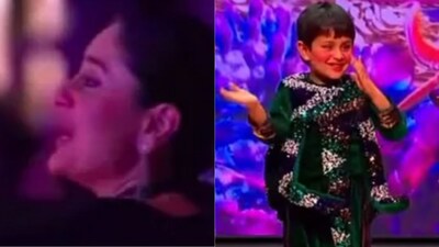 Kareena and Saif cheer for son Jeh