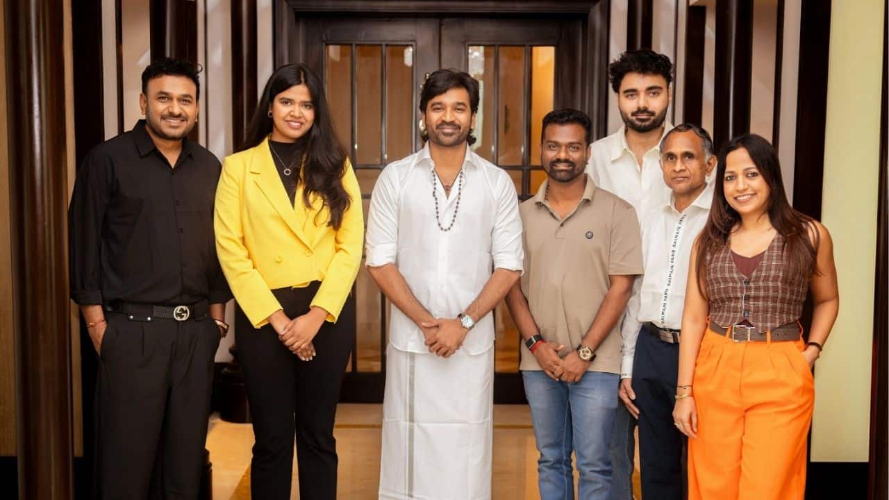 D55: Dhanush's first photo with Amaran director Rajkumar Periasamy after film announcement goes viral