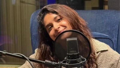 Keerthy Suresh shares 9-hour dubbing day snap, teases multilingual projects