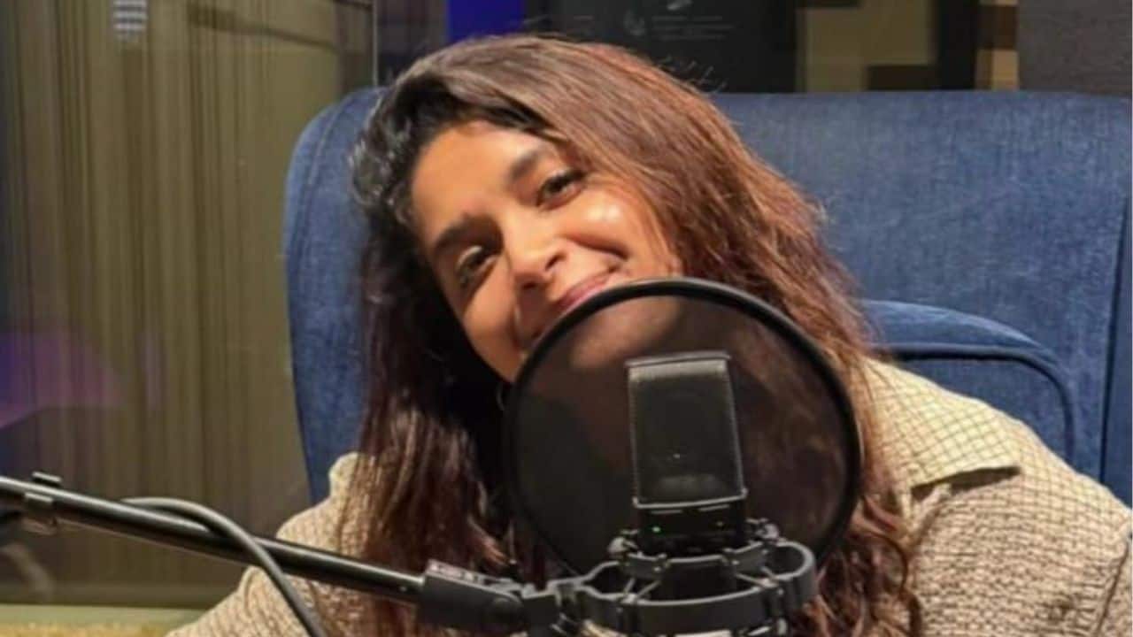 Keerthy Suresh shares 9-hour dubbing day snap, teases multilingual projects