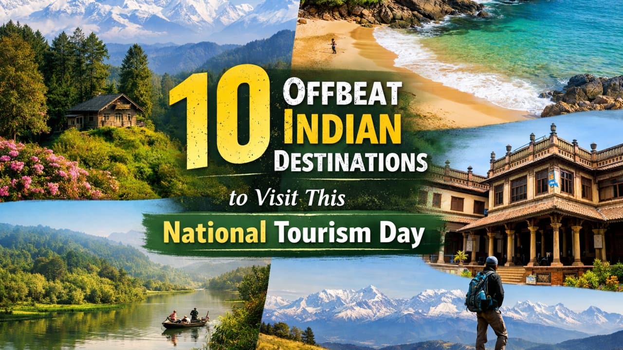 10 offbeat Indian destinations to visit this National Tourism Day