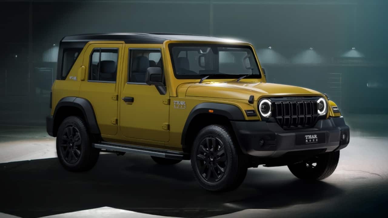Mahindra Thar Roxx Star Edn launched in India at Rs 16.85 lakh, gets premium design upgrades