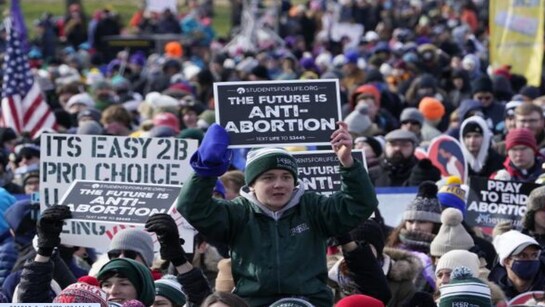 Thousands join annual anti-abortion rally in Washington