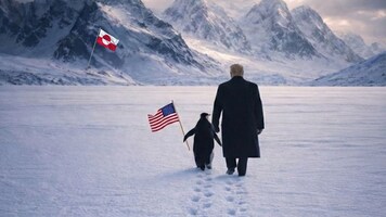 Donald Trump joins viral ‘Nihilist Penguin’ meme amid Greenland controversy