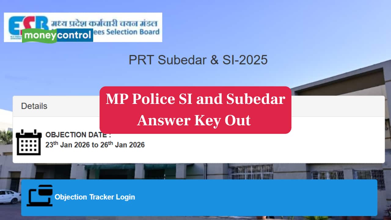 MP Police SI and Subedar Answer Key 2026 Out, Raise Objections by Jan 26; Link Here