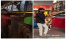 Karnataka viral videos show youth removing gutka ads from KSRTC buses