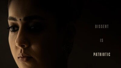 Nayanthara look in patroit
