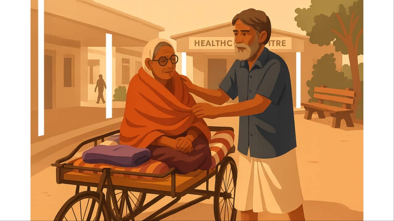 70-year-old man pedals van for 600 km for wife’s treatment: ‘Wife, van are 2 loves of my life’