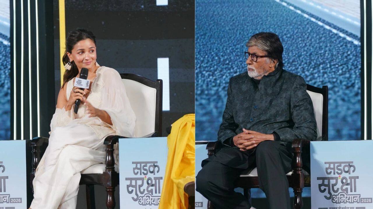 Amitabh Bachchan recalls emotional moment with Alia Bhatt at Sadak Suraksha Event, says ‘She could not speak any further'